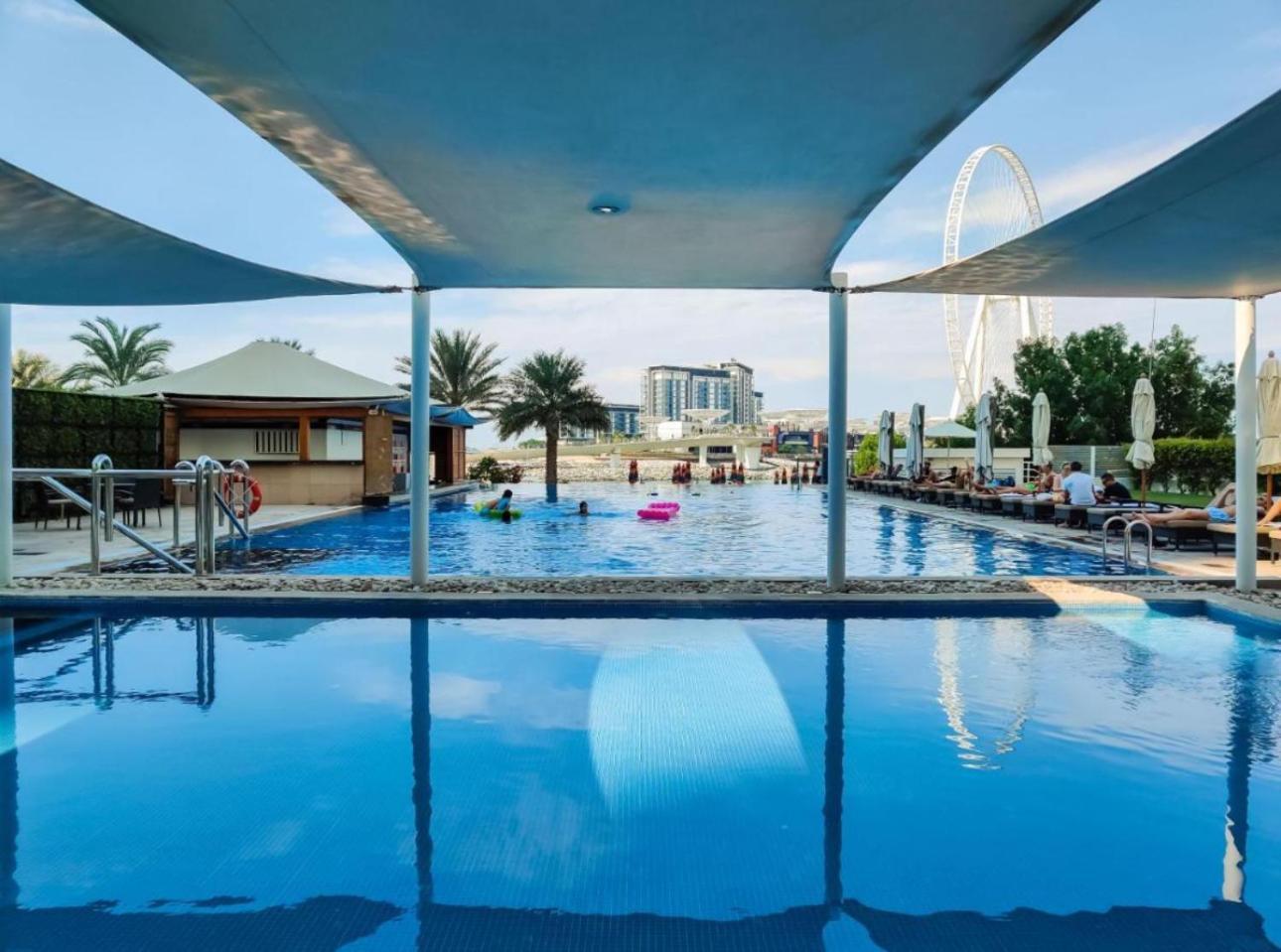 Stunning 5* 4Br-Oceanfront-Apartment Dubai Exterior foto